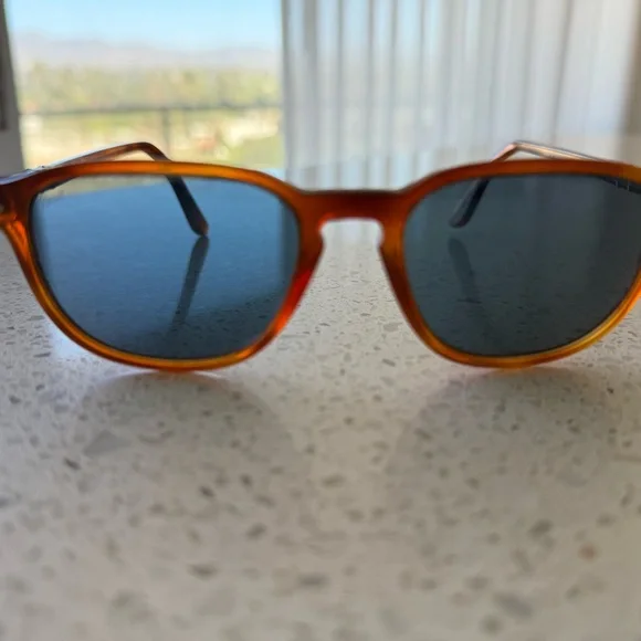 Persol Brown and Blue Sunglasses